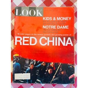 LOOK Magazine Nov 2 1965 Red China Notre Dame Rex Harrison Good Vintage Ads